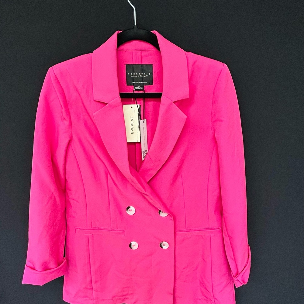 Sanctuary Women's Pink Blazer XS Original Tags NWT